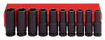 A5614 Набор длинных ударных головок 10 предметов 1/2" от 10 до 24 мм